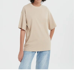 Hot Selling Oversized Cotton Men's T-Shirts Manufacturer Print Heavyweight 260 Gsm Custom Heavy Weight <b>Tshirt</b> for Men - Product Image 6