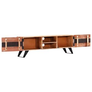 Supporto TV in legno massello 55.1 Acacia "x 11.8" x 17.7" - Product Image 5