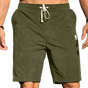 Premium Lightweight High Quality Cotton <b>Acid</b> Wash Shorts Men's Luxury Streetwear <b>Drop</b> Plain Bottoms Sustainable Fabric Shorts - Product Image 2