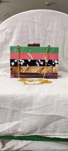 Bolso de mano estilo Ángel pintado a mano de resina de buena calidad superventas para mujer a precio barato regalo de boda - Product Image 2