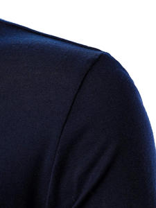 Gran oferta, moda para hombre, informal, de talla grande, manga larga sólida para camisas, logotipo personalizado de alta calidad, algodón/fibra de Bambú - Product Image 5