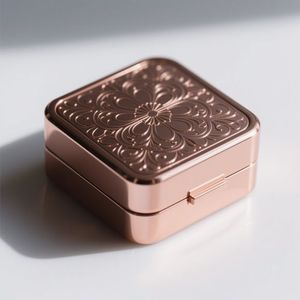 Custom 303 Stainless Steel Brass H60 Nickel Decorative <strong>Box</strong> <strong>CNC</strong> Machining Sheet Metal Fabrication Custom Aluminium Blocks Lathe - Product Image 1