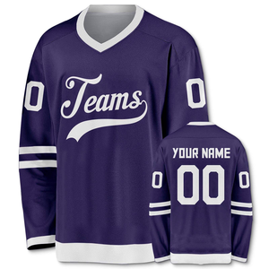 Maillot de hockey sur glace personnalisé de qualité supérieure, respirant, à séchage rapide, léger, prix de gros, best-seller, sublimation - Product Image 1
