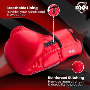 Guantoni da Boxe RXN SWARMER Competition ALL PU di Eccellente Qualità - (BG-21) Disponibili per Fornitura all'Ingrosso - Product Image 1