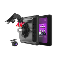 Reproductor Multimedia 4K con Pantalla Táctil Inteligente, Carplay, Android Auto, Cámara Dual, FM/BT/DVR/AUX, con 1 Año de Garantía