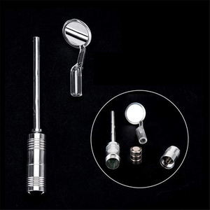 Miroirs buccaux dentaires manuels de haute qualité, tige simple, qualité professionnelle, acier inoxydable, outils dentaires de précision, certifiés CE - Product Image 3