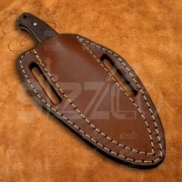 Couteau de chasse OEM en acier Damas fait main, lame pleine longueur, manche en bois, couteau de camping Skinner, cadeau idéal, vente en gros