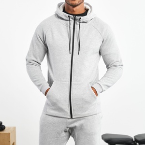 Conjunto Deportivo de Felpa para Hombre, Diseño Moderno, Ultra Suave, Color Sólido, Sudadera con Capucha y Pantalones Jogger - Product Image 1