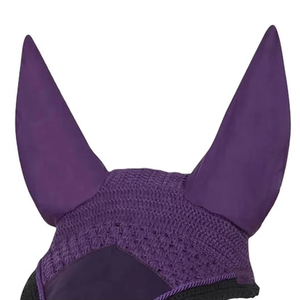 Bonnet anti-mouches pour chevaux en maille avec oreilles pointues, léger, lavable, respirant, séchage rapide, protection contre les mouches - Product Image 6