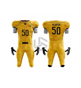2026 Custom American Football Jersey Uniform Short Sleeve Personalized Stitched Design Breathable Quick Dry <b>Plus</b> <b>Size</b> - Product Image 1
