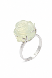 <b>Moon</b> <b>Stone</b> <b>Ring</b> in 92.5 Sterling Silver KLSR-12193 - Product Image 1