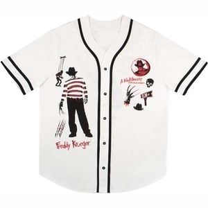 Camiseta de Béisbol a la Moda - Camisa de Malla con Botones Estilo Urbano, Atuendo Deportivo Casual Hip Hop para Hombres y Mujeres, Ropa de Verano - Product Image 6