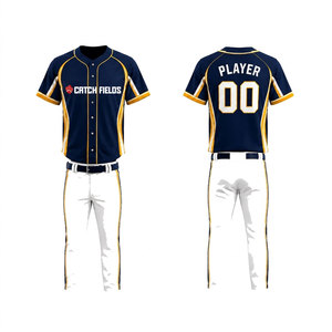 Custom Colors <b>Baseball</b> Uniform <b>Set</b> High Quality Men <b>Baseball</b> Uniform and <b>Baseball</b> Sportswear Uniforms Breathable and Quick Dry - Product Image 6