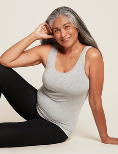Débardeur de yoga respirant sans manches pour femme, personnalisable avec logo, en tissu tricoté, idéal pour l'entraînement sportif estival - Product Image 4