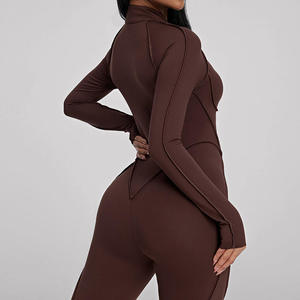 Mono ajustado original de alta calidad para mujer, transpirable, moderno, de verano, con logo personalizado. - Product Image 6