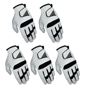Gants de golf professionnels neufs en gros, tissu anti-humidité pour un jeu confortable et sec toute la journée, gants de golf synthétiques durables - Product Image 3