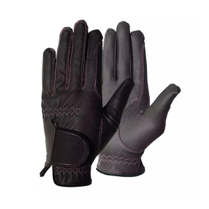 Gants d'équitation pour hommes, taille et couleur personnalisées, antidérapants, respirants, confortables, pour sports de plein air et course. - Product Image 6