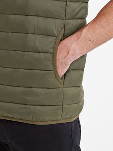 Chaqueta Casual Acolchada para Hombre, Diseño de Burbujas Estampadas, Abrigo de Invierno Acolchado y Cálido, Media Manga - Product Image 5