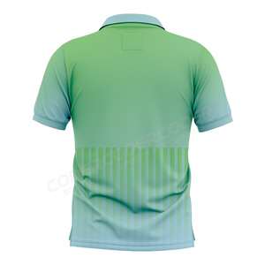Camisa de punto sólida para hombre al por mayor, cómoda, de secado rápido, transpirable, estilo casual de negocios, a la moda, de manga corta. - Product Image 2