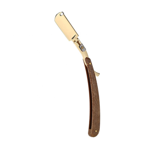 Professional Stainless Steel Straight Edge Razor Set Custom Logo Single Blade Barber <b>Shaving</b> <b>Kit</b> OEM Private Label - Product Image 1