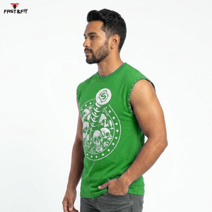 Men Casual Sleeveless Muscle Shirt Stringer Tank Top Gym Fitness Basketball <b>Running</b> <b>Singlet</b> Quick Dry Breathable Customizable - Product Image 6