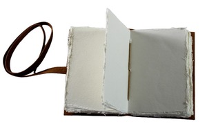 Camelon Exports Customized Sublimation Notebooks Rustic Charm Decorative Faux <b>Leather</b> <b>Strip</b> Stitched Spine Hard Cover - Product Image 6