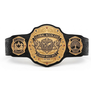 Ceintures de championnat haut de gamme personnalisées OEM ODM, prix d'usine, haute qualité, logo personnalisé, fabrication détaillée - Product Image 1