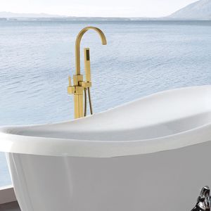 Rubinetto per Vasca da Bagno Freestanding con Doccetta - Rubinetti Premium per Bagno e Doccia - Product Image 5