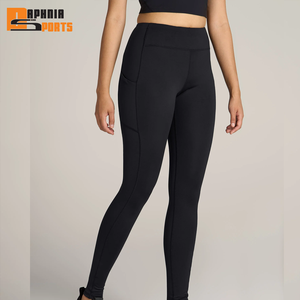 New High Quality Slim-Fit Summer 100% Cotton Knitted Breathable Gym Yoga <b>Leggings</b> Women High Waisted Muscle <b>Pattern</b> Streetwear - Product Image 3