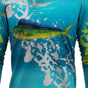Camisa de Pesca con Protección UV, Transpirable, de Secado Rápido, Ligera, Ropa de Pesca para Exteriores, Manga Larga, Tejido de Alto Rendimiento - Product Image 4