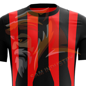 บริการ OEM ODM เสื้อฟุตบอลผู้ชาย ระบายอากาศ แห้งเร็ว รับทำโลโก้ ขนาดและสีตามสั่ง สำหรับผู้ใหญ่ - Product Image 5