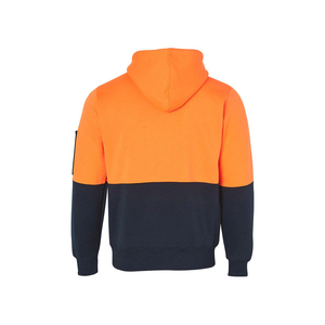 <b>Reflective</b> Safety Sport Hoodie Men's Night Running Athletic Sweatshirt High Visibility Performance Hooded <b>Top</b> Custom Print - Product Image 3