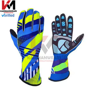 Gants de karting ignifuges de niveau 2, style SFI, équipement de karting professionnel, mitaines de course protectrices, logo personnalisé OEM - Product Image 1