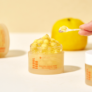 Crème en Capsule K Secret Seoul 1988 Niacinamide 3% + Crème Visage Éclaircissante Yua Pour Tous Types de Peau Utilisation Jour - Product Image 3