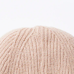 Gorro unisex a rayas, 100% acrílico, gorro de invierno informal de punto, talla adulta 56-58 cm, soporte para la producción de gorros. - Product Image 5