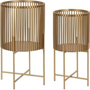 High End Metal Planter With Stand Beautiful Decorative Flower Holder For Residential Commercial Landscaping And Home Styling - Product Image 1