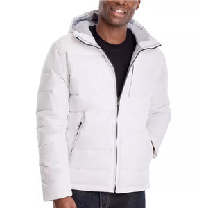 Factory Manufacture New Arrival Hooded <b>Winter</b> Men <b>Long</b> Sleeves Puffer <b>Jacket</b> Front Logo Customized Wholesale - Product Image 1