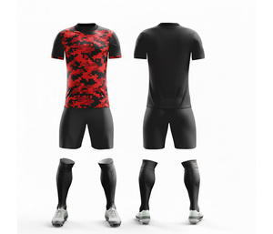 Uniforme de Fútbol Cómodo, Tejido de Secado Rápido, Sublimación Completa |   Tallas para Hombres, Mujeres y Jóvenes |   Ropa Deportiva Ligera de Secado Rápido para Entrenamiento - Product Image 2