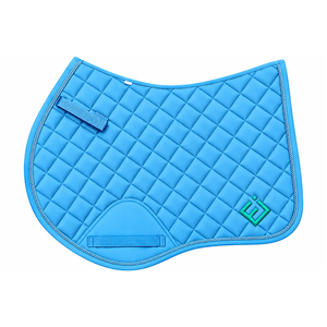 Almohadilla de montura de caballo de color sólido personalizada con servicio OEM, juego de almohadillas de montura de espuma resistente a las manchas - Product Image 1