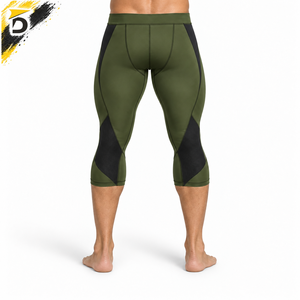 Legging Capri pour homme : construction légère, flexibilité fiable et soutien confortable pour la course et les séances de fitness - Product Image 4