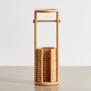 Elegantes portarrollos de papel higiénico de ratán para baños, soporte para rollos de papel higiénico con cesta de almacenamiento. - Product Image 2