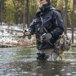 Guantes de Pesca Deportivos sin Dedos, Diseño Nuevo, Personalizables, con Correa de Muñeca Ajustable, Transpirables, de Medio Dedo - Product Image 5