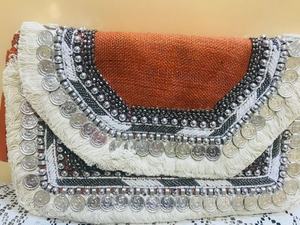 Sac bandoulière en jute tendance avec fermeture éclair, sac à bandoulière écologique pour femmes - Product Image 3