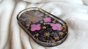 Bandeja de Resina de Alta Calidad, Bandeja de Resina de Alta Definición para Decoración de Hogar de Lujo, Plato para Servir al por Mayor, Caja de Arte Hecha a Mano - Product Image 6