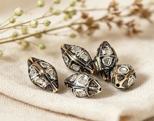 Components Jewelry Parts Victorian Beads Perfect Victorian Beads Glitzy Victorian Beads - Product Image 1