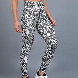 Pantalones Deportivos con Estampado Completo, Leggings de Yoga, Material Suave, Transpirable y Elástico, Leggings Personalizados por Sublimación - Product Image 3