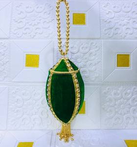 Pochette de soirée perlée faite à la main, élégante, avec doublure en satin, fermeture à rabat, bandoulière, capacité 1-1,9 L pour femmes - Mariage - Product Image 3