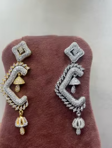 Pendientes de moda para mujeres y niñas Pendientes de racimo de moda Pendientes de lujo Fiestas de compromiso y Aniversario - Product Image 3