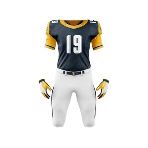 Uniforme de football américain haut de gamme, impression personnalisée sur maillot et pantalon pour les clubs, les écoles et les équipes sportives - Product Image 6
