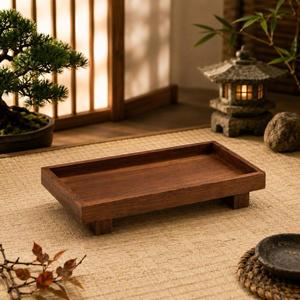 Bandeja de Servir de Madera Moderna y Lujosa Hecha a Mano, Apta para Lavavajillas, para Guardar Joyas, para Cocina, Baño y Decoración del Hogar - Product Image 3